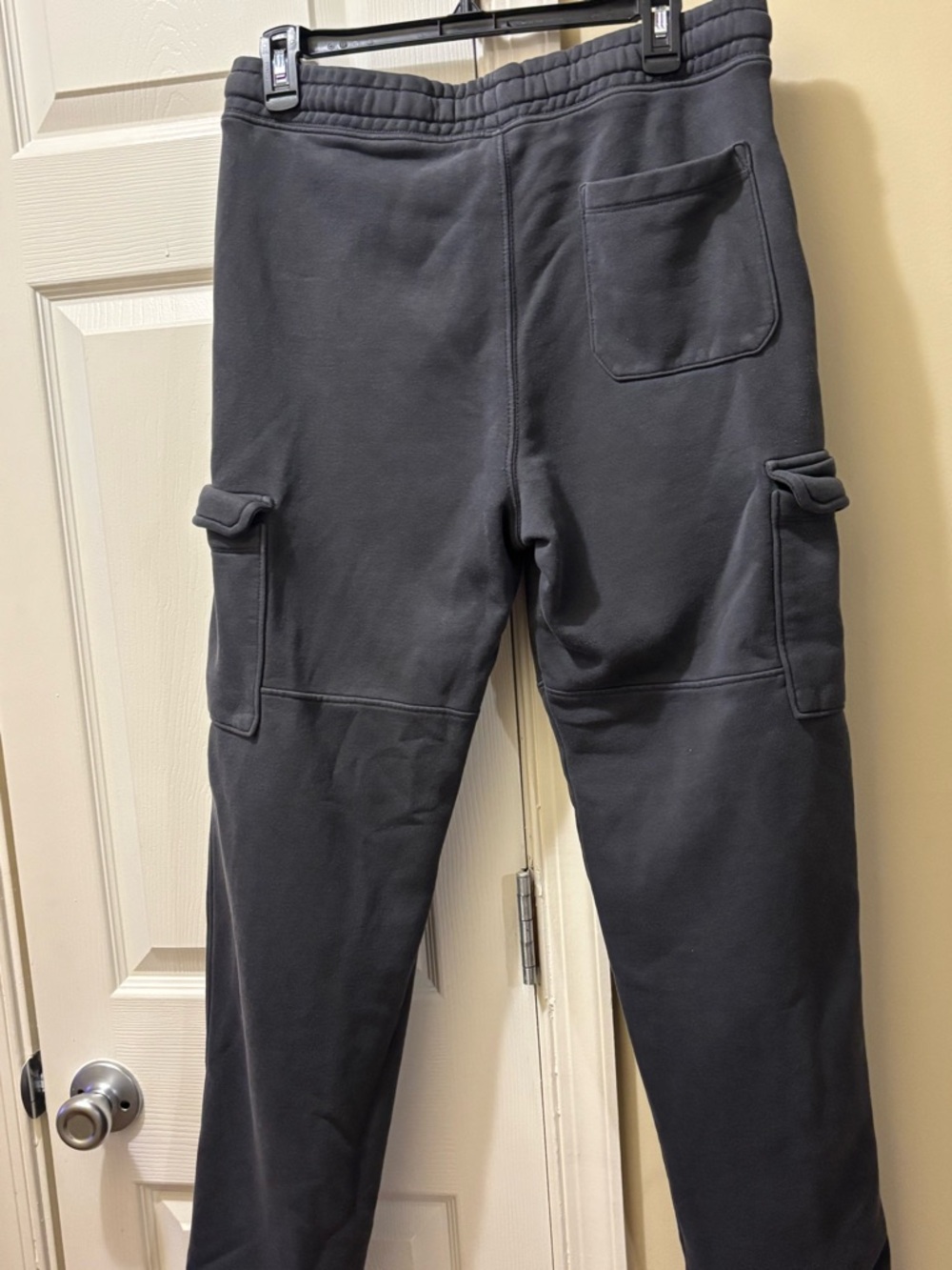 Old Navy Cargo Jogger Mens M Gray  Excellent Built-In Flex Modern Tapered Pants - Picture 6 of 6